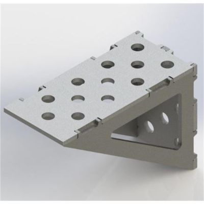 BLI1232674 image(0) - Baileigh WJT-AB864UW-16 8.75X6X4" Angle Block 16MM Holes