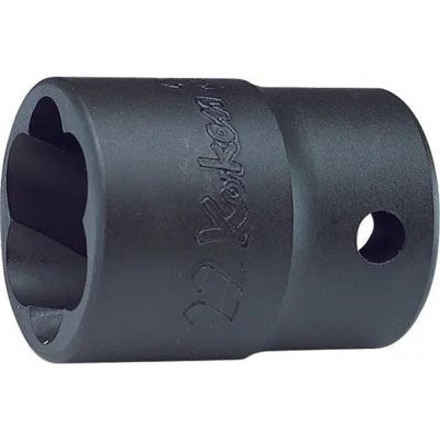 KKN4127-21 image(0) - Ko-ken USA 4127-21 1/2 Square Drive Nut Twister 21 mm Length 42 mm