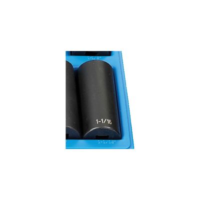 GRE2134D image(0) - Grey Pneumatic 1/2" Drive x 1-1/16" Deep - 12 Point Socket