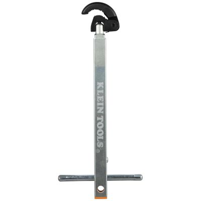 KLE68228 image(0) - Klein Tools Adjustable Cast Iron Pipe Wrench, 18-Inch