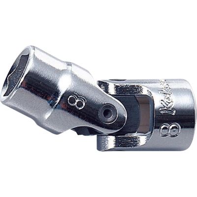 KKN2440A-1-4 image(0) - Ko-ken USA 2440A-1/4 1/4 Square Drive Universal Socket 1/4 6 Point Length 33 mm
