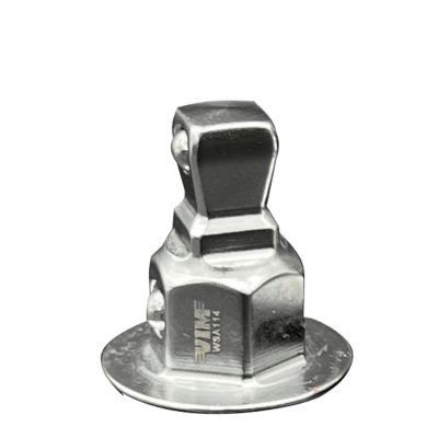 VIMWSA114 image(0) - VIM Tools 1/4 Inch Square X 10 mm Wrench Wobble Socket Adapter