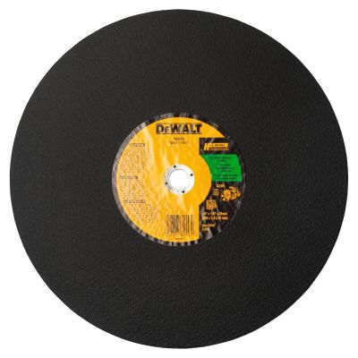 DWTDW8025 image(0) - DEWALT 14"X1/8"X20Mm Conc/Msry Port Cut-Off Wh