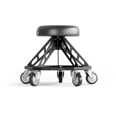VYPRSP-B-B image(0) - Vyper Industrial 400 lb Capacity Robust Steel Pro Shop Chair - Black/Black