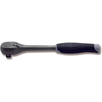 KKND4753J image(0) - Ko-ken USA D4753J 1/2 Square Drive Ratchet Handle 24 teeth 250 mm Plastic Handle