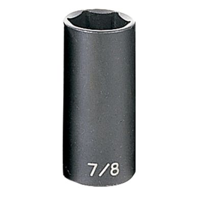 GRE1028D image(0) - Grey Pneumatic 3/8" Drive x 7/8" Deep Socket