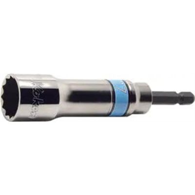 KKNBD014XE-12SF image(0) - Ko-ken USA BD014XE-12SF 1/4 Hex Drive Long Socket 12 mm Surface 90 mm