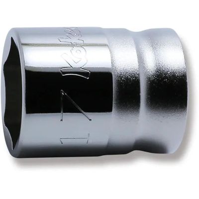KKN4400MZ-17 image(0) - Ko-ken USA 4400MZ-17 1/2 Square Drive Socket 17 mm 6 Point Length 29 mm Z-series