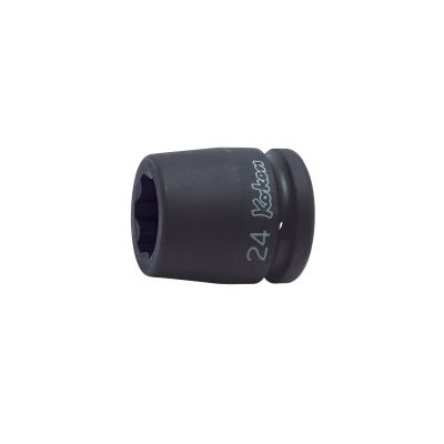 KKN16410M-16 image(0) - Ko-ken USA 16410M-16 3/4 Sq. Dr. Socket 16mm Surface Drive Length 50mm