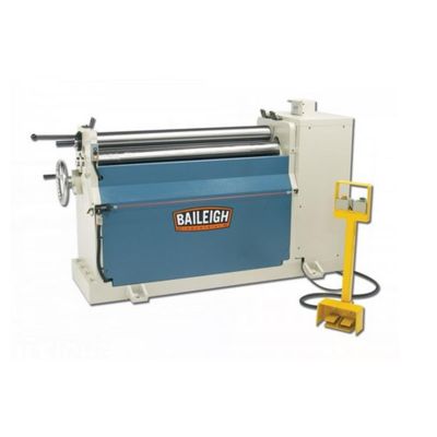BLI1006517 image(0) - Baileigh PR-409 - 220V 3 Phase Hydraulic Plate Roll. 4' Length 9 Gauge Mild Steel Capacity