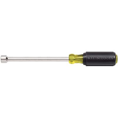 KLE64658 image(0) - Klein Tools 5/8-Inch Hollow Shaft Nut Driver 6-Inch Shaft