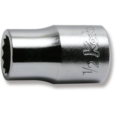 KKN4405A-1-2 image(0) - Ko-ken USA 4405A-1/2 1/2 Square Drive Socket 1/2 12 Point Length 37 mm