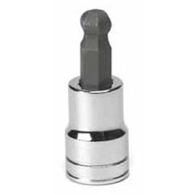 KDT80541 image(0) - GEARWRENCH 3/8 Inch Drive Ball End Hex Bit SAE Socket 3/16 Inch