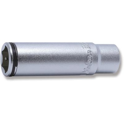 KKN2350M-10 image(0) - Ko-ken USA 1/4 Sq. Dr. Deep NUT GRIP&reg; Socket 10mm