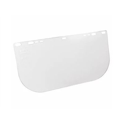 SRW14132 image(0) - Jackson Safety Replacement Windows for F20 Polycarbonate Face Shields - Clear - 8" x 15.5" x 0.060" - Shape E - Unbound