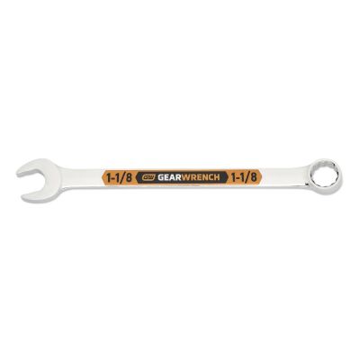 KDT81734H image(0) - GEARWRENCH 1-1/8" 12 Point Hi-Viz Long Pattern Combination Wrench