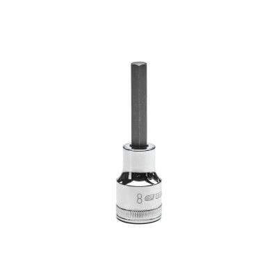 KDT82572 image(0) - GEARWRENCH 1/2 Inch Drive Mid Length Hex Bit Metric Socket 8mm