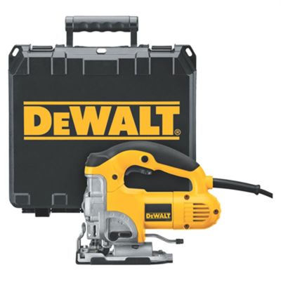 DWTDW331K image(0) - DeWalt Jig Saw Kit, Top Handle, 6.5-amp, Corded