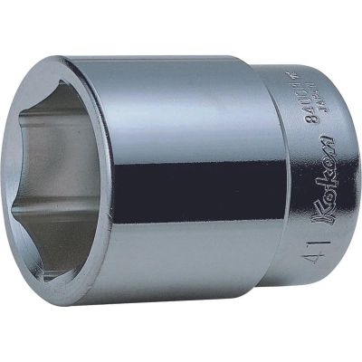 KKN8400A-2-15-16 image(0) - Ko-ken USA 8400A-2.15/16 1 Square Drive Socket 2.15/16 6 Point Length 90 mm