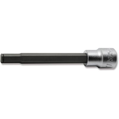 KKN3015M.100-8 image(0) - Ko-ken USA 3/8 Sq. Dr. Bit Socket  8mm Grip Ring Length 100mm