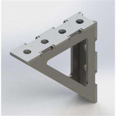 BLI1232673 image(0) - Baileigh WJT-AB772UW-16 7.75X7.75X2 Angle Block