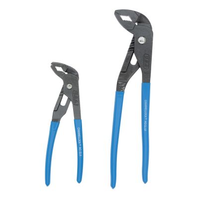 CHAGLS-2 image(0) - Channellock GLS-2 2 Piece GRIPLOCK Tongue & Groove Pliers Set