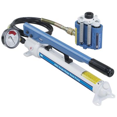 OTC4180 image(0) - OTC 17-1/2 Ton Hydraulic Power Twin Ram and Pump Set