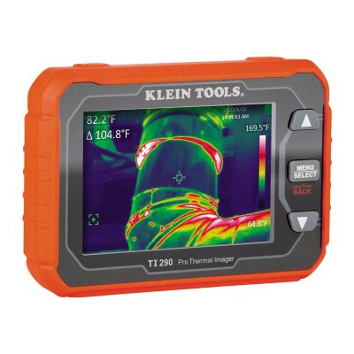 KLETI290 image(0) - Klein Tools Rechargeable Pro Thermal Imaging Camera, 76,800 Pixels, Wi-Fi Data Transfer