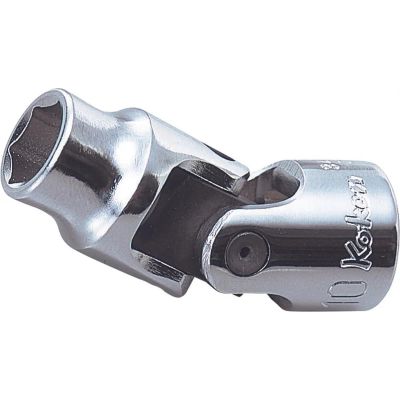 KKN3440M-17 image(0) - Ko-ken USA 3440M-17 3/8 Square Drive Universal Socket 17 mm 6 Point Length 54.5 mm