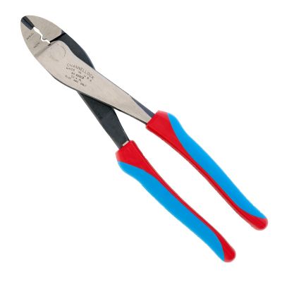 CHA909CB image(0) - Channellock 909CB 9.5 Inch CODE BLUE Crimping Pliers
