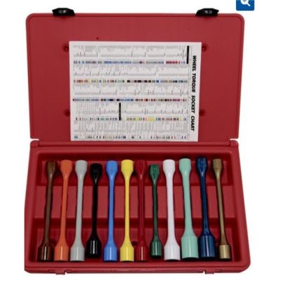 KEN30190 image(0) - Ken-tool 12Pc 1/2-inch Dr Torque Limiting Socket Set