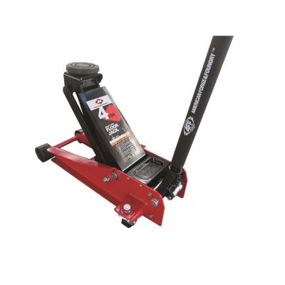 INT400SS image(0) - American Forge & Foundry Service Jack - 4 Ton Capacity - Lightning Lift - Short Chassis - 2 pc Handle - 4.3" Min H to 20.5" Max H - Heavy Duty