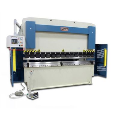 BLI1000790 image(0) - Baileigh BP-22410CNC - 220V 3 Phase 224Ton 20" 2Axis Programmable Hydraulic Press Brake. Distance Between Housings is 102"