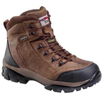 FSIA7264-10M image(0) - Avenger Work Boots Hiker - Men's Boots - Composite Toe - IC|EH|SR - Brown/Black - Size: 10 - D - (Regular)