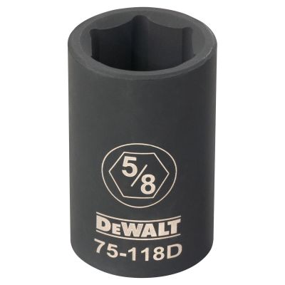 DWTDWMT75118OSP image(0) - DEWALT Dwmt 6Pt 1/2In Dr Im Skt 5/8In SAE