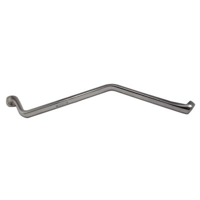 VIMBB509 image(0) - VIM Tools 9 mm Brake Bleeder Wrench, Chrome Double Box