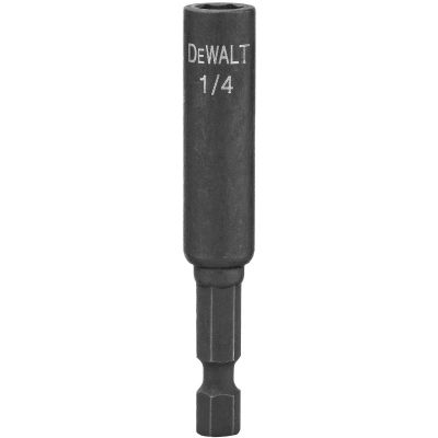 DWTDW2221IRB image(0) - DEWALT 1/4" Ir Nut Driver Long 2-9/16" Bulk