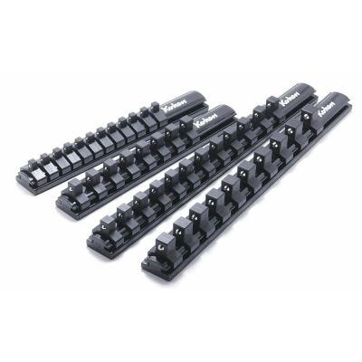 KKNRSAL200-3-8X8 image(0) - Ko-ken USA RSAL200-3/8X8 Magnetic Aluminum Rail 3/8 Plastic Clip x 8 pieces 200 mm
