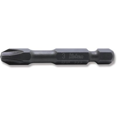 KKN121P-50-3 image(0) - Ko-ken USA 121P.50-3 1/4 Hex Drive Bit PH3 Length 50 mm