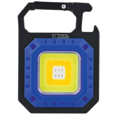 KTI73327 image(0) - K Tool International Mini Work Light, 1000LM Rechargeable - Elect Blue