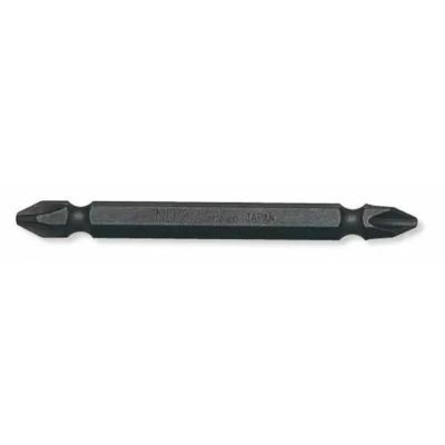 KKN123PG-75-29 image(0) - Ko-ken USA 123PG.75-2(9) 1/4 Hex Drive Double Ended Bit PH2 Length 75 mm Magnetized