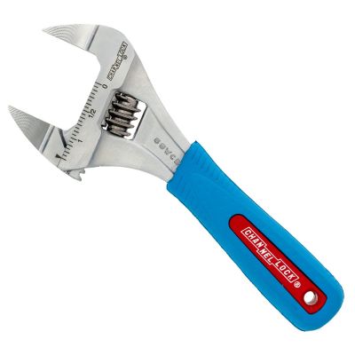 CHA6SWCB image(0) - Channellock 6SWCB 6 Inch CODE BLUE WideAzz Slim Jaw Adjustable Wrench