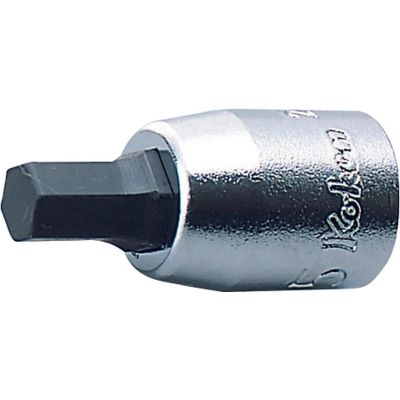 KKN2010M-25-7 image(0) - Ko-ken USA 2010M.25-7 1/4 Square Drive Bit Socket 7 mm Hex Length 25 mm