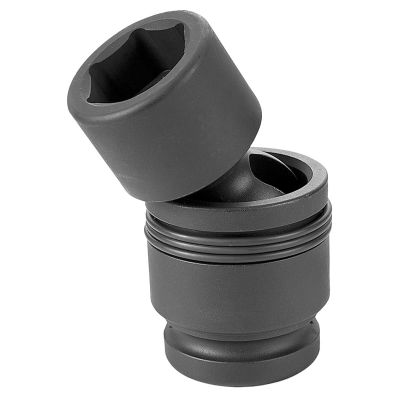 GRE4036UM image(0) - Grey Pneumatic 1" Drive x 36mm Heavy Duty Universal Socket 6 Point - Black