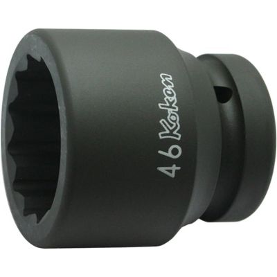 KKN18405A-1-3-8 image(0) - Ko-ken USA 18405A-1.3/8 1 Sq. Dr. Socket 1.3/8 12 point Length 62mm