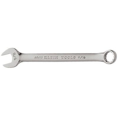 KLE68415 image(0) - Klein Tools Combination Wrench, 9/16-Inch
