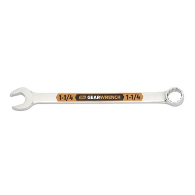 KDT81735H image(0) - GEARWRENCH 1-1/4" 12 Point Hi-Viz Long Pattern Combination Wrench