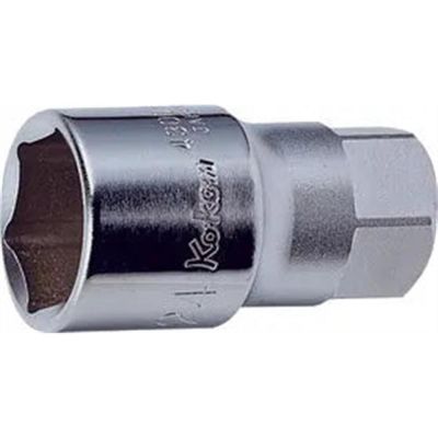 KKN4300H-26 image(0) - Ko-ken USA 4300H-26 1/2 Square Drive Socket 26 mm 6 Point Length 57 mm For Oil pressure switch