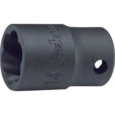 KKN3127-13 image(0) - Ko-ken USA 3127-13 3/8 Square Drive Nut Twister 13 mm Length 32 mm