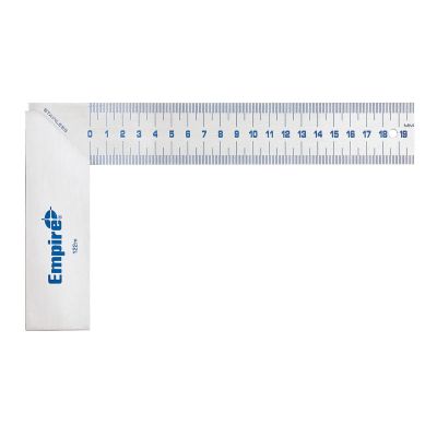 MLW122M image(0) - Milwaukee Tool 20 cm True Blue&reg; Stainless Steel Try Square